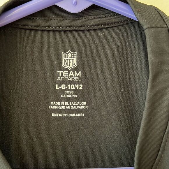 Pittsburgh Steelers youth boys size 10/12 polyester shirt. - Picture 3 of 5